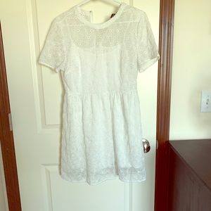 White summer dress